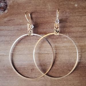 Sarah Briggs 14k gold filled, XL Mila Hoop